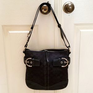 Coach Authentic SOHO signature buckle Design Duffel Bag